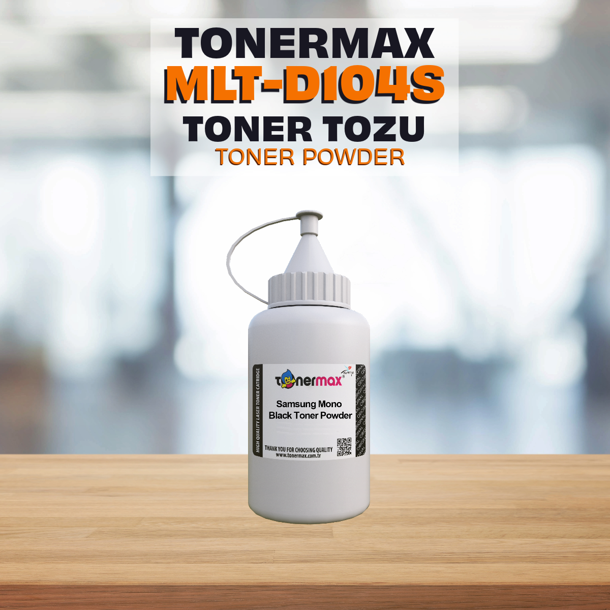 Samsung MLT-D104S Toner Tozu 1000GR./ ML-1660 / ML-1665 / ML-1670 / ML-1675