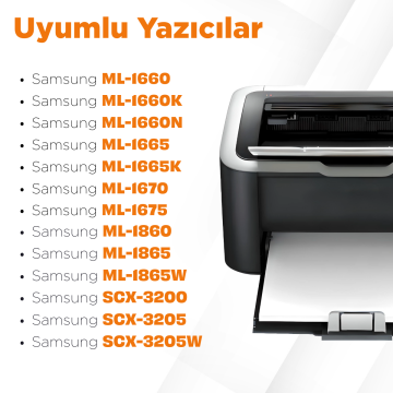 Samsung MLT-D104S Toner Tozu 1000GR./ ML-1660 / ML-1665 / ML-1670 / ML-1675