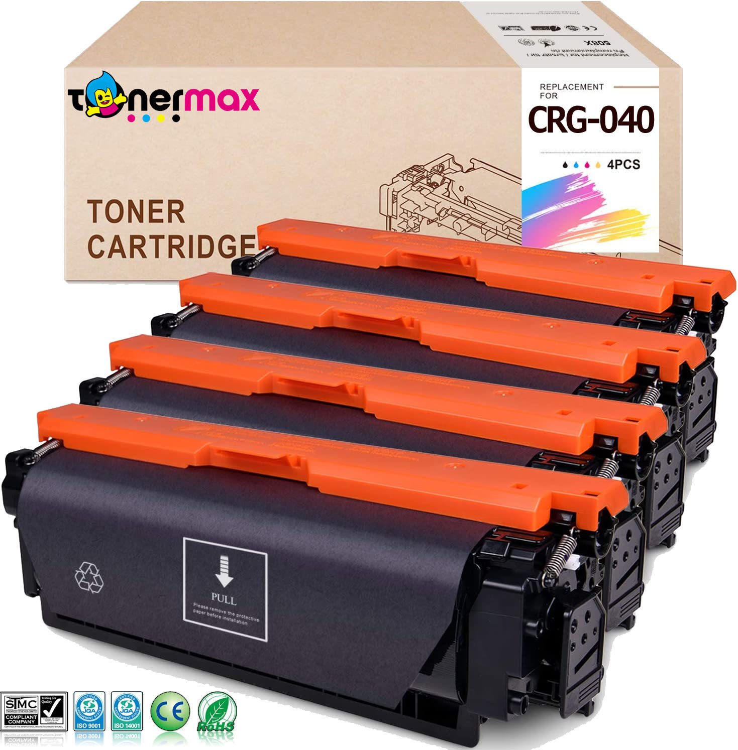 Canon CRG-040 / LBP-710 / LBP-712 Set Muadil Toner - Eco