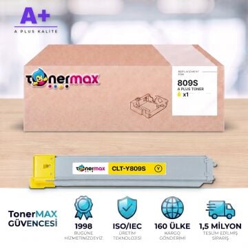 Samsung CLT-Y809S Sarı Muadil Toner A Plus / CLX-9201 / CLX-9251 / CLX-9301