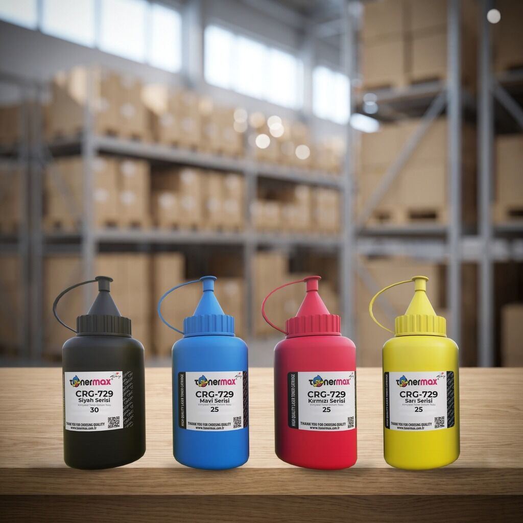 TonerMAX® CRG-729 CMYK Toner Tozu Takımı