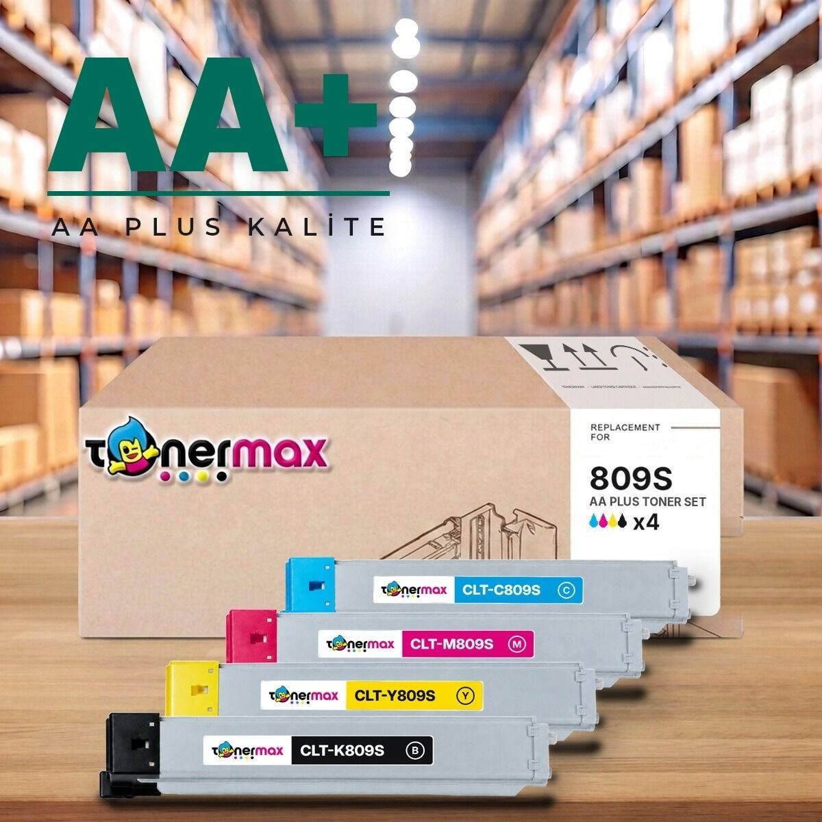 Samsung CLT-809S AA Plus muadil toner seti