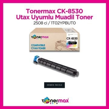 Utax CK-8530 Muadil Toner Mavi/  2508 ci / 1T02YPCUT0