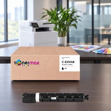 Canon C-EXV48 Siyah Muadil Toner - Çipli / IR-C1325iF / IR-C1335iF / IR-C1335iFC