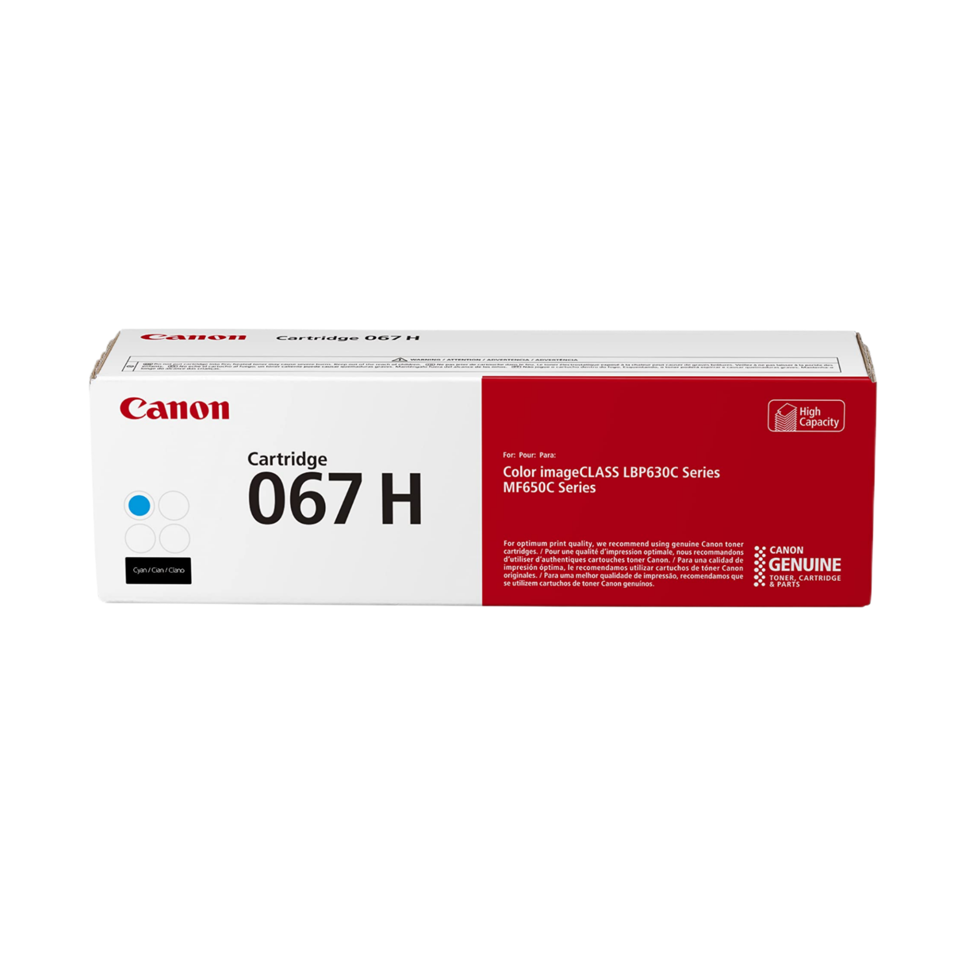Canon CRG-067H Orjinal Toner Mavi / LBP-631Cw - LBP-633Cdw - MF-651Cw - MF-655Cdw - MF-655Cx - MF-657Cdw