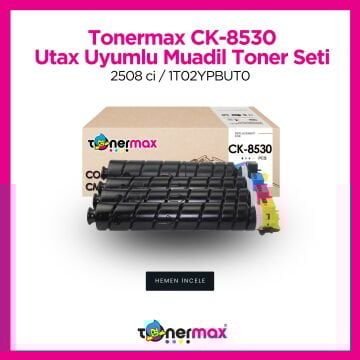 Utax CK-8530 Muadil Toner Takım/  2508 ci