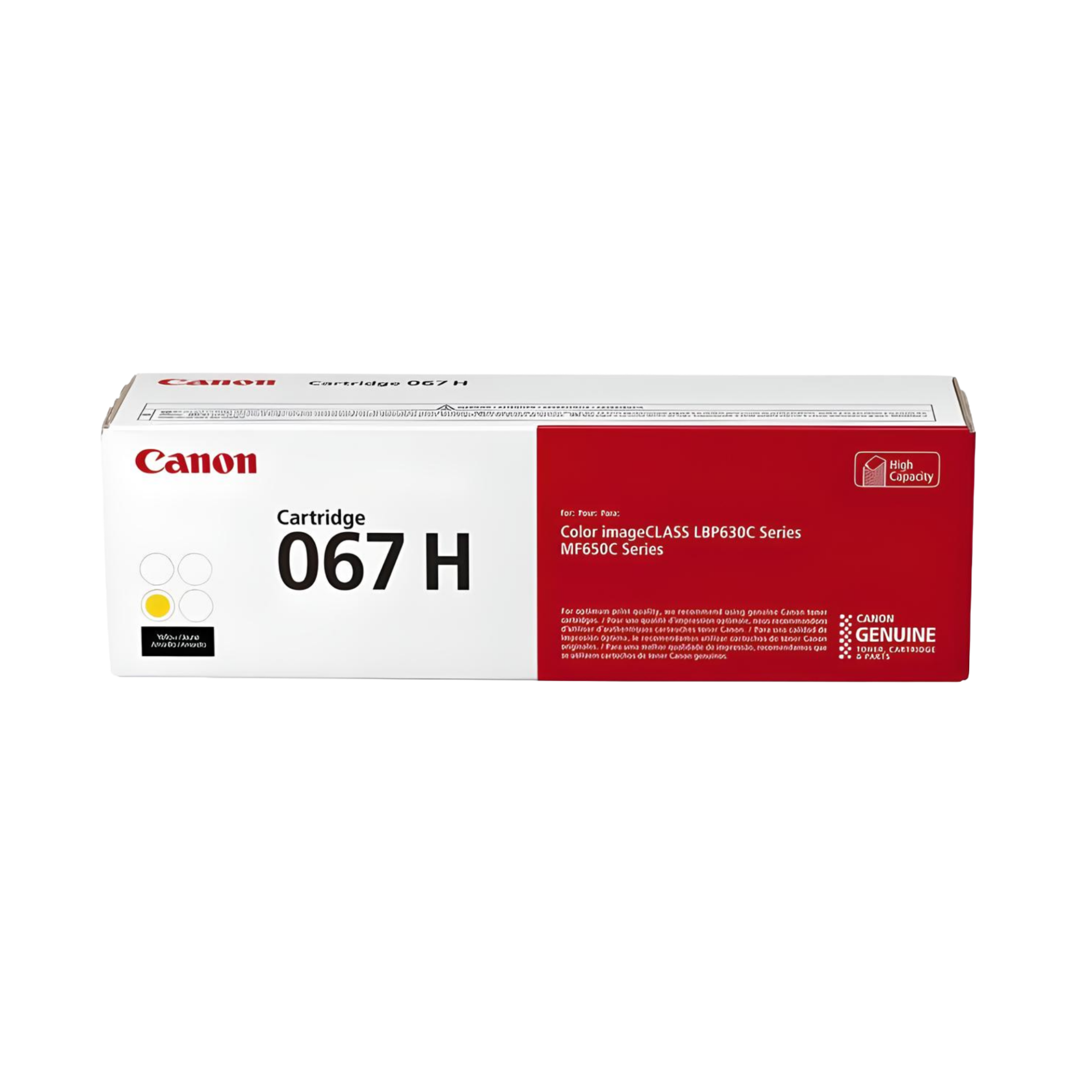 Canon CRG-067H Orjinal Toner Sarı / LBP-631Cw - LBP-633Cdw - MF-651Cw - MF-655Cdw - MF-655Cx - MF-657Cdw