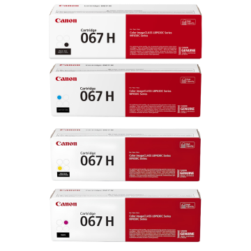 Canon CRG-067H Orjinal Toner Takım / LBP-631Cw - LBP-633Cdw - MF-651Cw - MF-655Cdw - MF-655Cx - MF-657Cdw