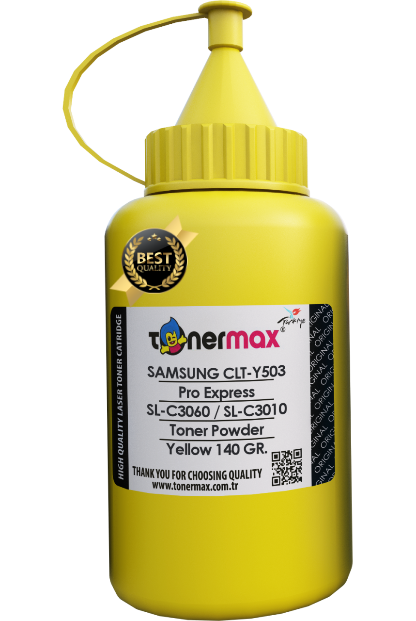 Samsung CLT-Y503L Toner Tozu Sarı/ Pro Express SL-C3060 / SL-C3010