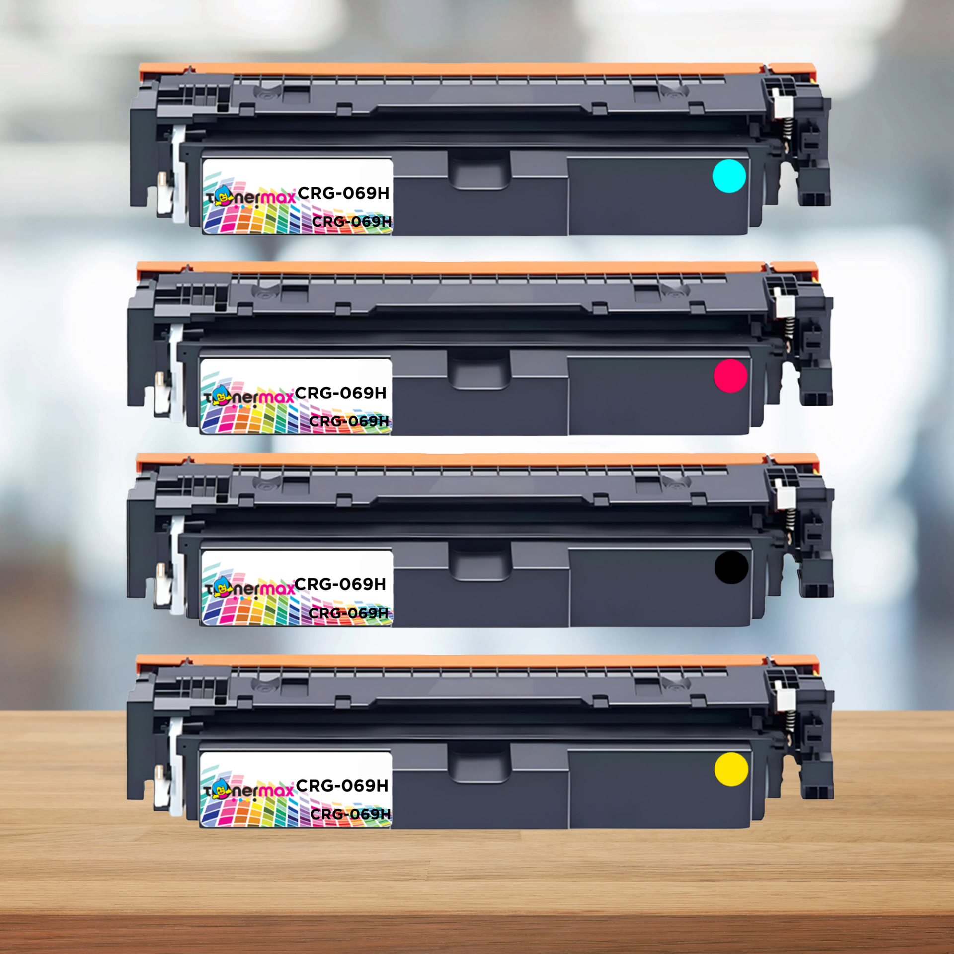 Canon CRG-069H Muadil Toner 4'lü Set - Çipli / 5094C002 /LBP673Cdw /MF752Cdw /MF754Cdw