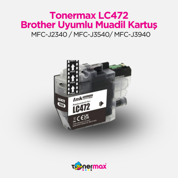 Brother LC472 Muadil Kartuş Siyah / MFC-J2340 / MFC-J3540/ MFC-J3940