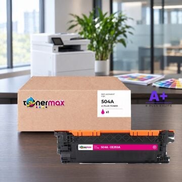 Hp 504A CE253A Kırmızı Muadil Toner A Plus / Color LaserJet CP3525 / CM3530