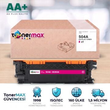 Hp 504A CE253A Kırmızı Muadil Toner AA Plus / Color LaserJet CP3525 / CM3530