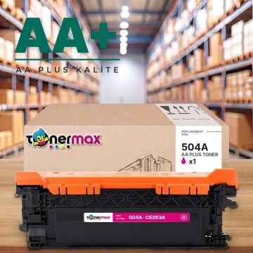 Hp 504A CE253A Kırmızı Muadil Toner AA Plus / Color LaserJet CP3525 / CM3530