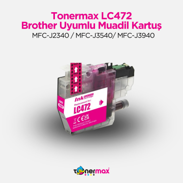 Brother LC472 Muadil Kartuş Kırmızı / MFC-J2340 / MFC-J3540/ MFC-J3940