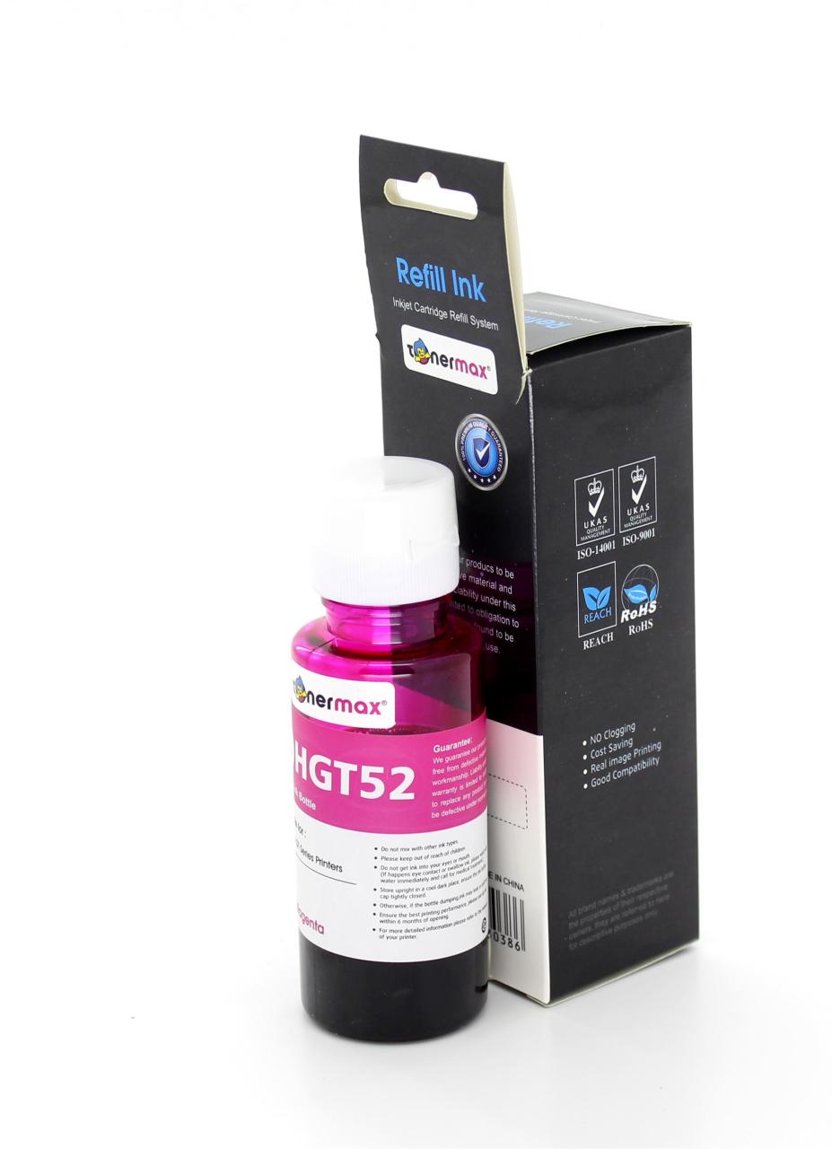Hp GT52 M0H55AE Kırmızı Muadil Mürekkep