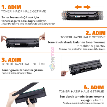Hp CE285A / P1102 / M1212 / M1132 Muadil Toneri - A Plus