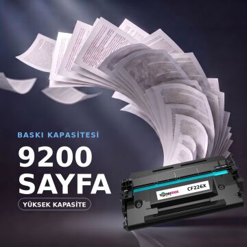 Hp 26X / CF226X / M400 / M402 / M426 Muadil Toneri - 20'li Paket