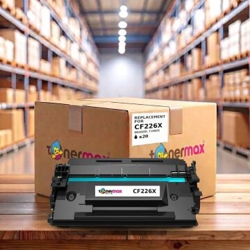 Hp 26X / CF226X / M400 / M402 / M426 Muadil Toneri - 20'li Paket