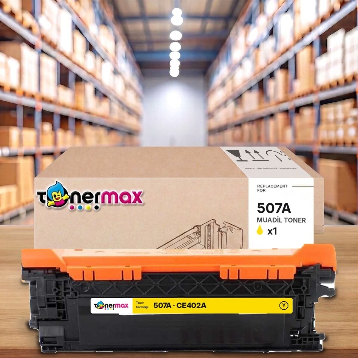 TonerMAX® 507A Sarı Muadil Toner