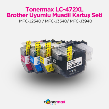 Brother LC472XL Muadil Kartuş Takım / MFC-J2340 / MFC-J3540/ MFC-J3940