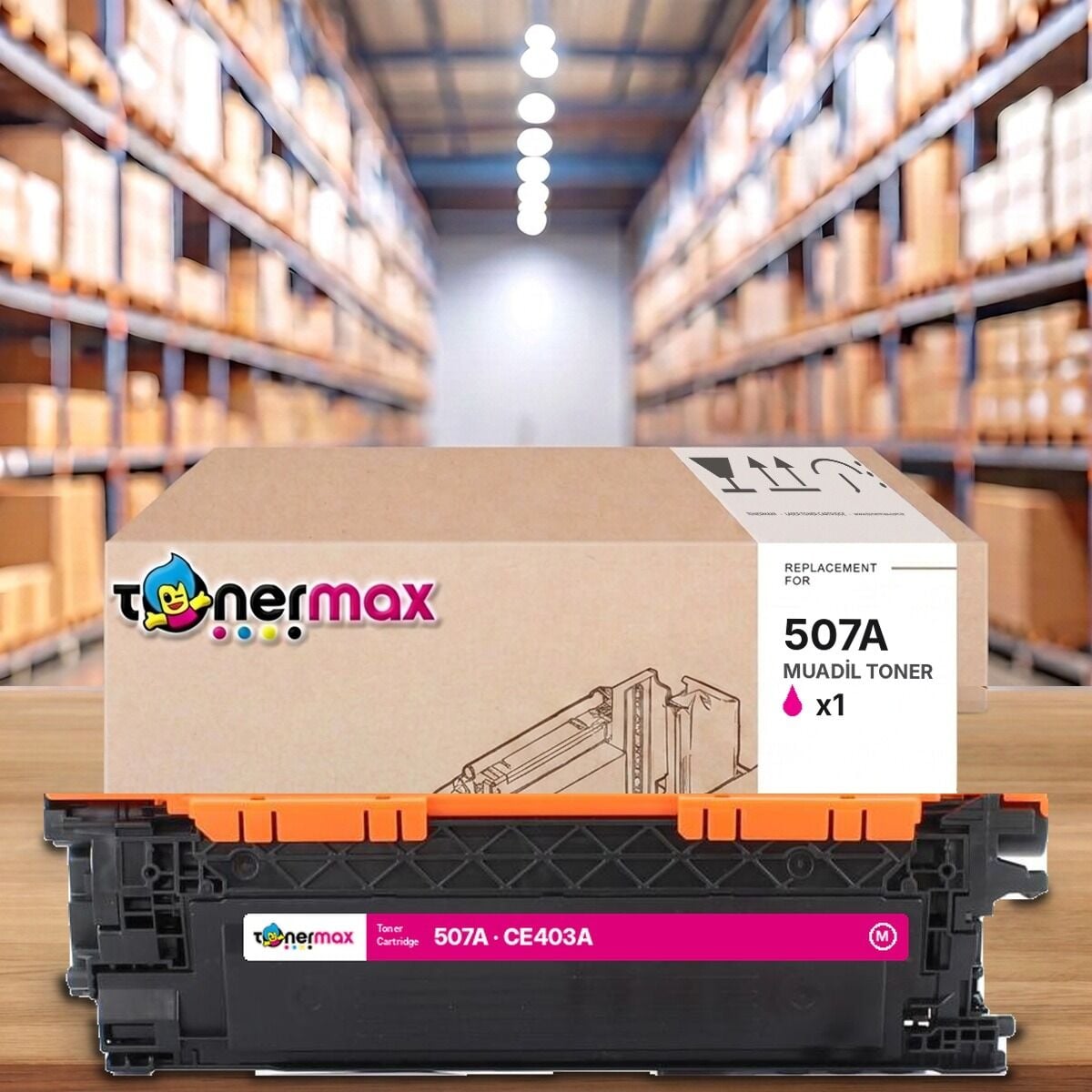 TonerMAX® 507A Kırmızı Muadil Toner