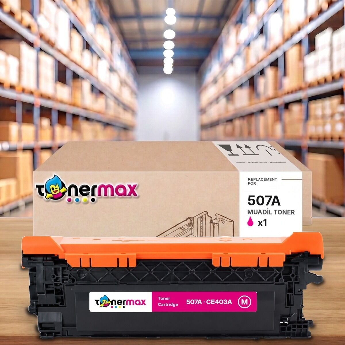 TonerMAX® 507A Kırmızı Muadil Toner