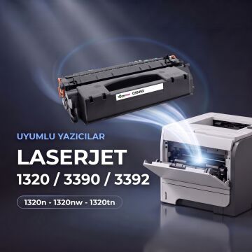 HP Q5949X / 1320 / 3390 / 3392 Muadil Toneri - Ekonomik