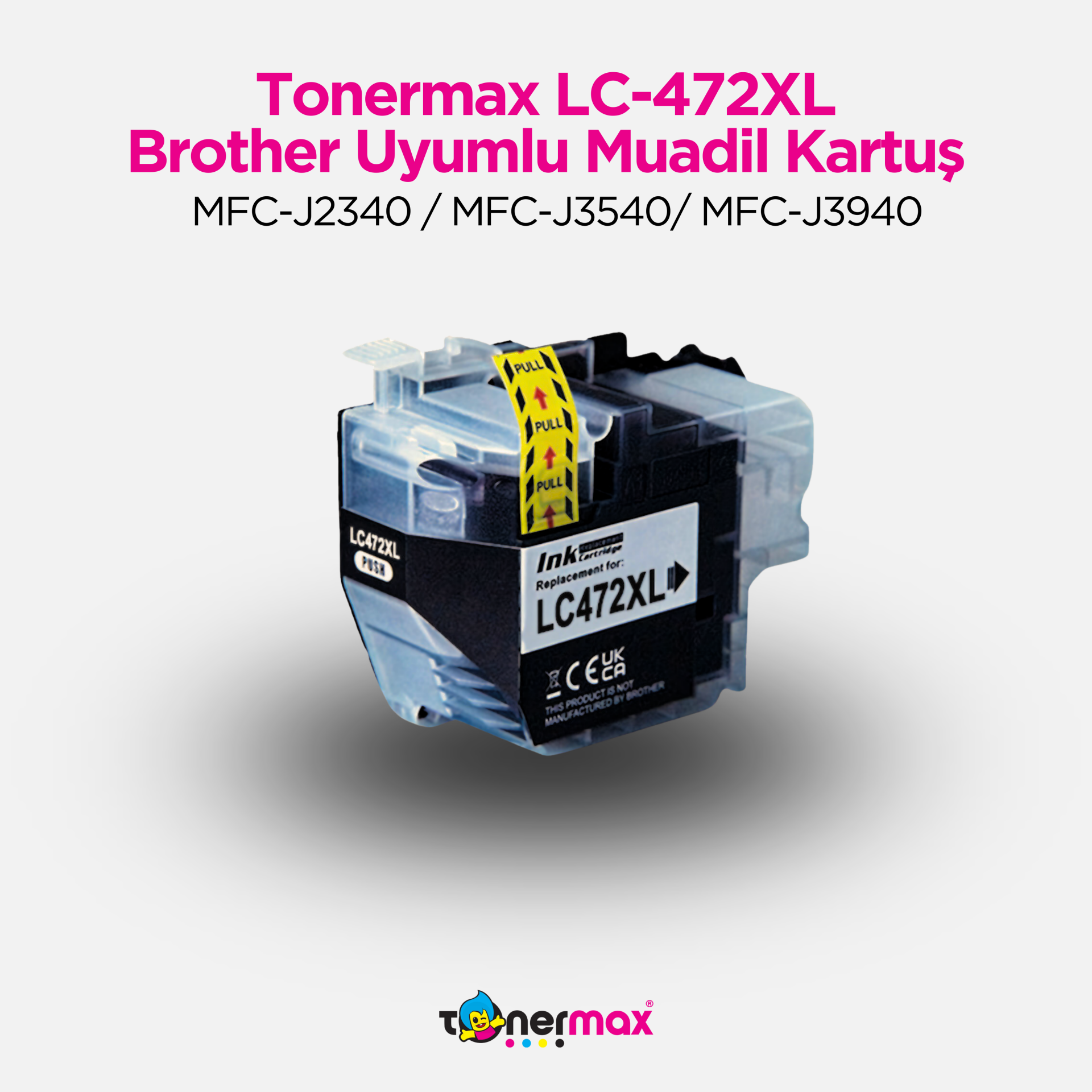 Brother LC472XL Muadil Kartuş Siyah / MFC-J2340 / MFC-J3540/ MFC-J3940