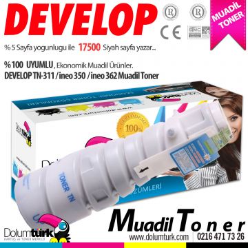 Develop TN-311 / İneo 350 / İneo 362 Muadil Toner