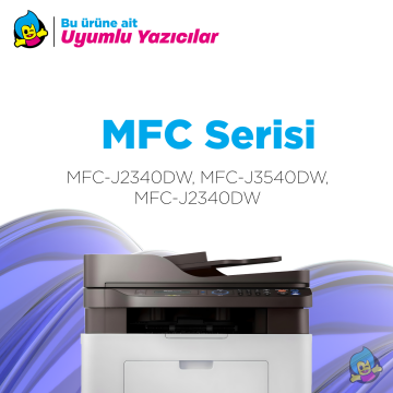 Brother LC472XL Muadil Kartuş Sarı / MFC-J2340 / MFC-J3540/ MFC-J3940