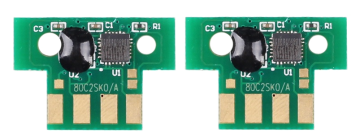 Lexmark CX310 / CX410 / CX510 Toner Çipi Set