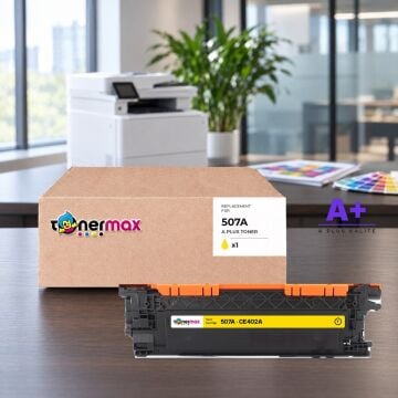 Hp 507A CE402A Sarı Muadil Toner A Plus / LaserJet Enterprise 500 M551 / M575 / Pro 500 M570