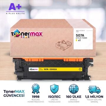 Hp 507A CE402A Sarı Muadil Toner A Plus / LaserJet Enterprise 500 M551 / M575 / Pro 500 M570