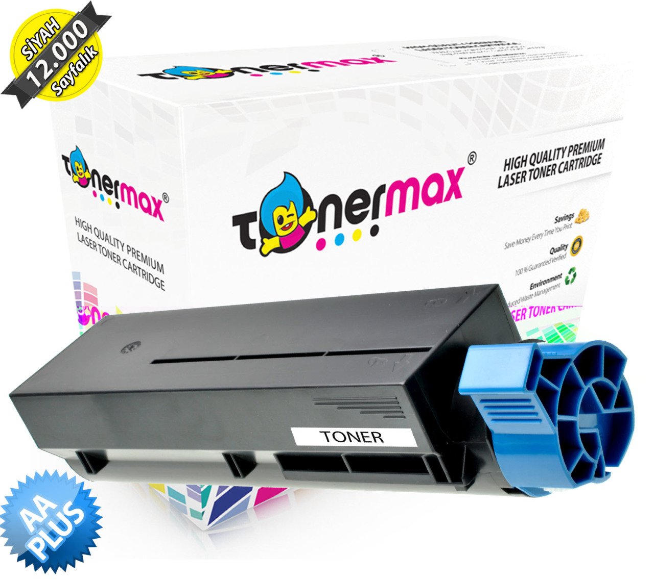 Oki 44917607 / ES4131 / ES4161 / ES4191 Muadil Toner - AA PLUS