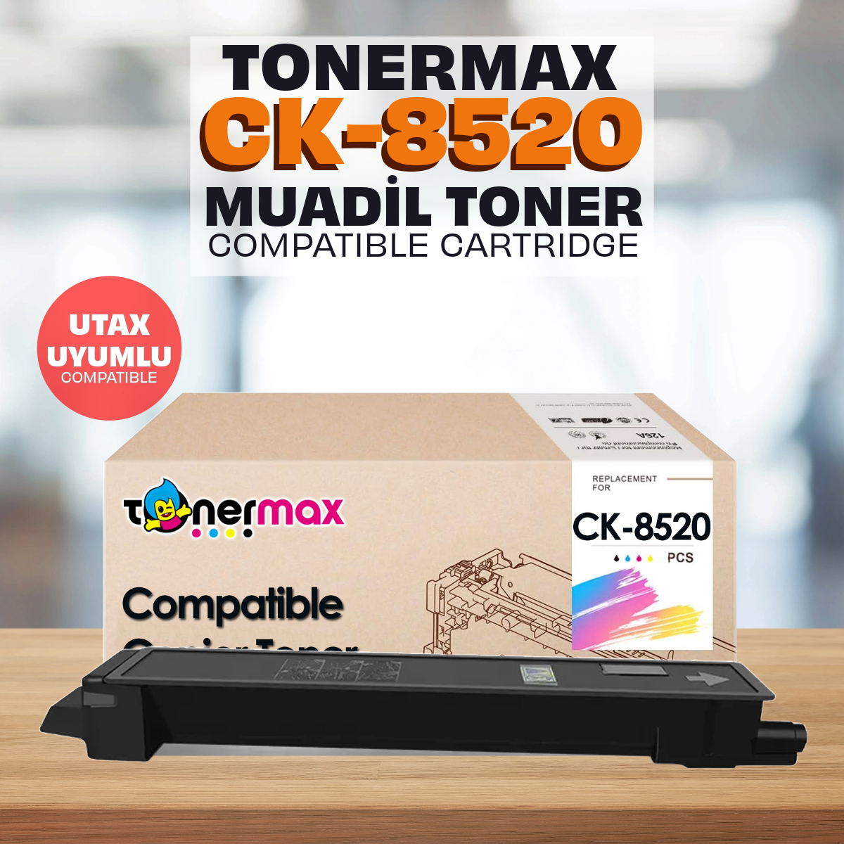 Utax CK-8520 Muadil Toner Siyah / P C2480i / P-C2480i
