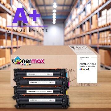 Canon CRG-059H CMYK Muadil Toner Seti A Plus / LBP852Cx