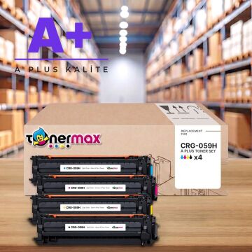 Canon CRG-059H CMYK Muadil Toner Seti A Plus / LBP852Cx