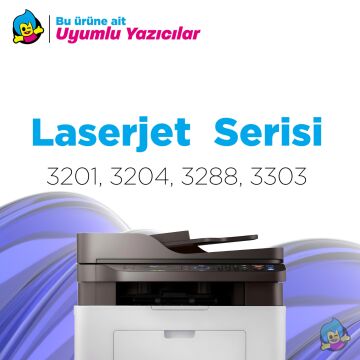 Hp 222X - W2220X  Muadil Toner Siyah - Çipli / LaserJet Pro 3201 |3204 | 3288 | 3303﻿