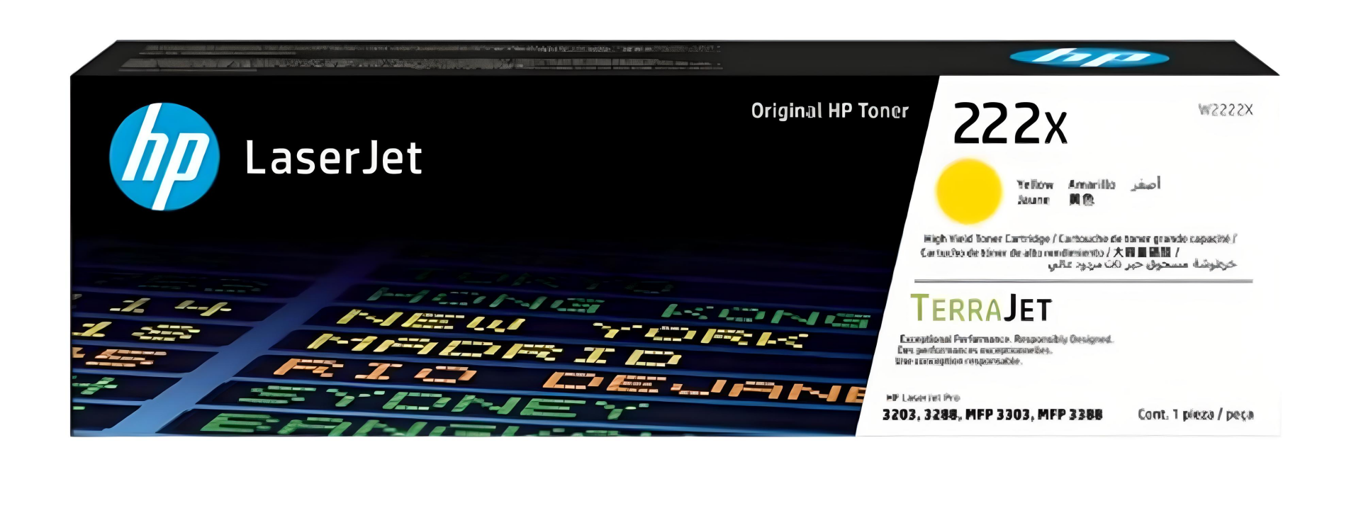 Hp 222X - W2220X  Orjina Toner Sarı / Pro 200 M276 / M251 -