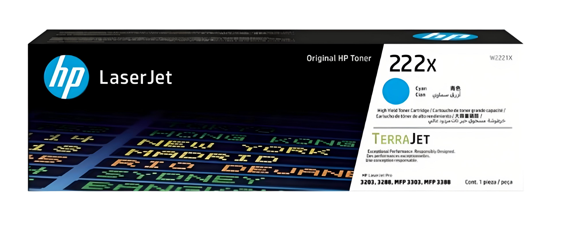 Hp 222X - W2220X  Orjina Toner Mavi / LaserJet Pro 3201 |3204 | 3288 | 3303﻿