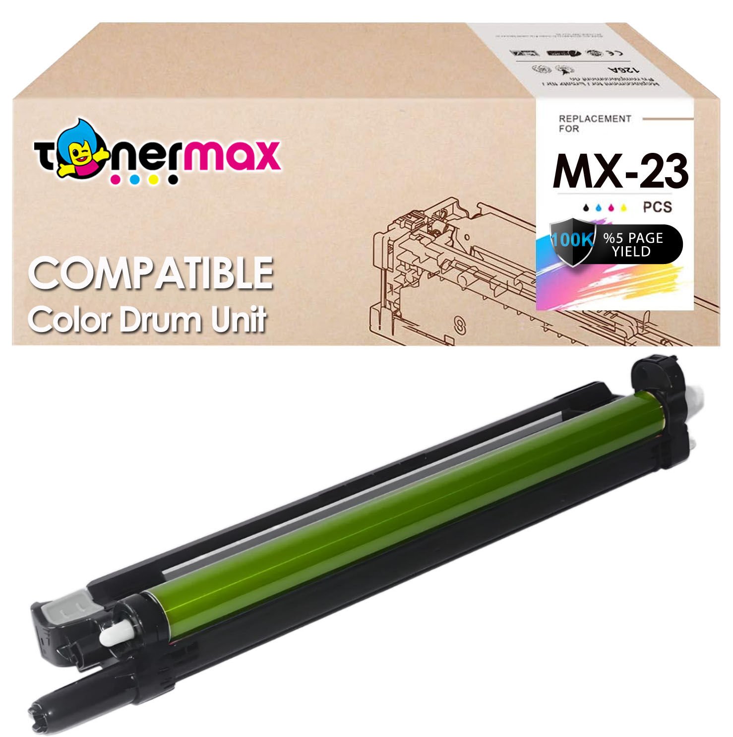 Sharp MX-23GT Muadil Drum Ünitesi - Renkli / MX2310 / MX2314 / MX2614 / MX3111 / MX3114
