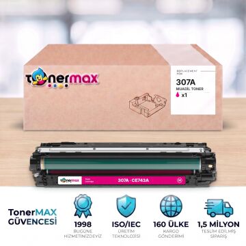 HP 307A - CE743A Muadil Toner Kırmızı / CP5220 / CP5225