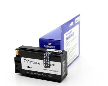 Hp 711XL CZ133A / T520 / T120 Siyah Muadil Kartuş