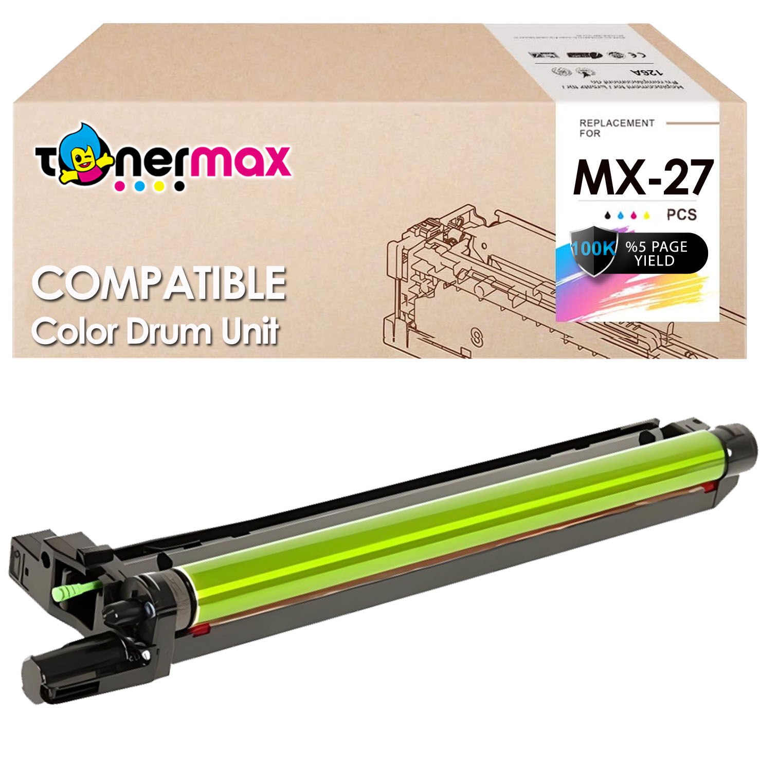 Sharp MX-27GT Muadil Drum ünitesi - Renkli/ MX2300 / MX2700 / MX4501