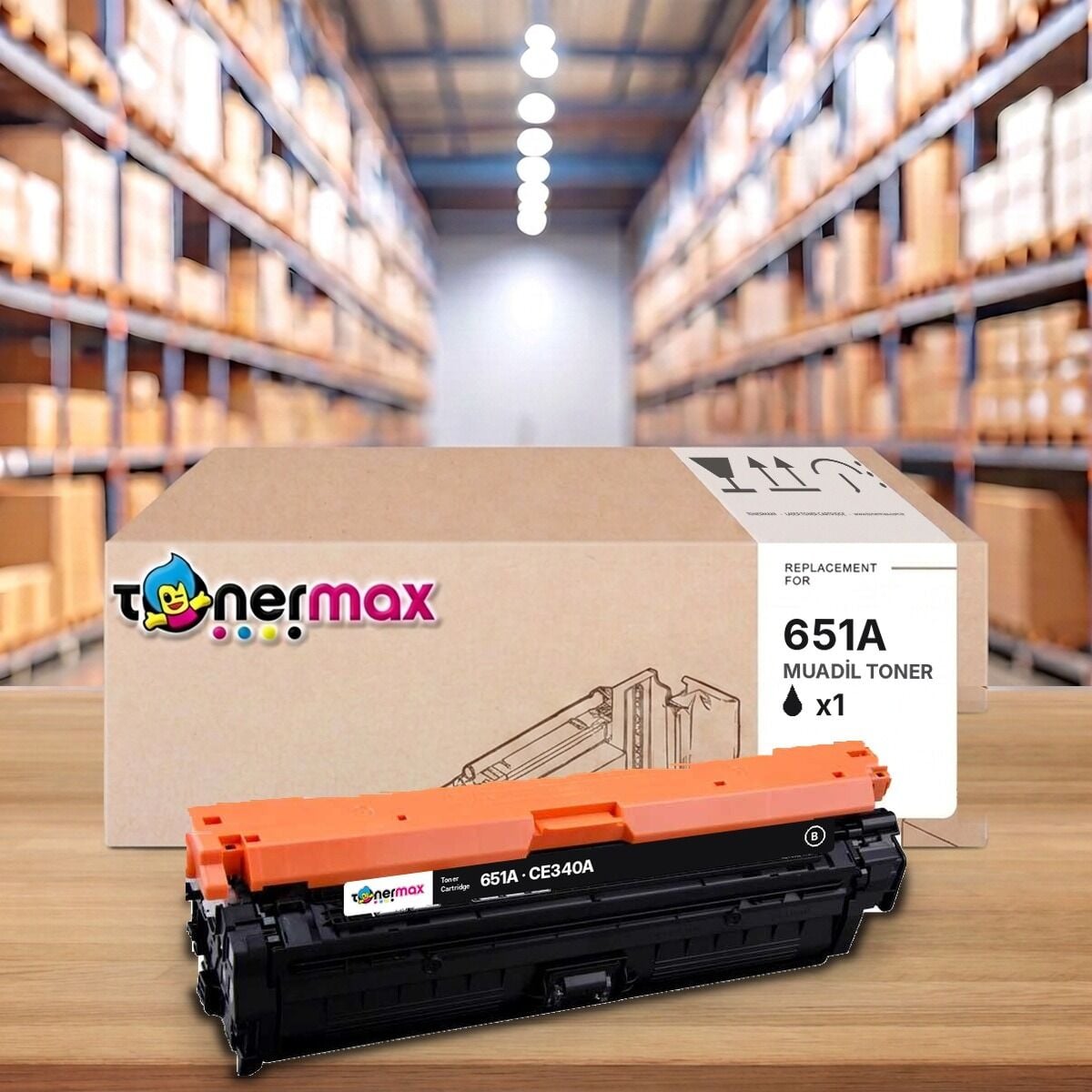 TonerMAX® 651A Siyah Muadil Toner