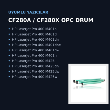 HP CF280A / CF280X / Pro 400 M425 / M401 Drum