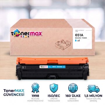 HP CE341A 651A Muadil Toner Mavi/ Hp Enterprise 700 Color MFP M775