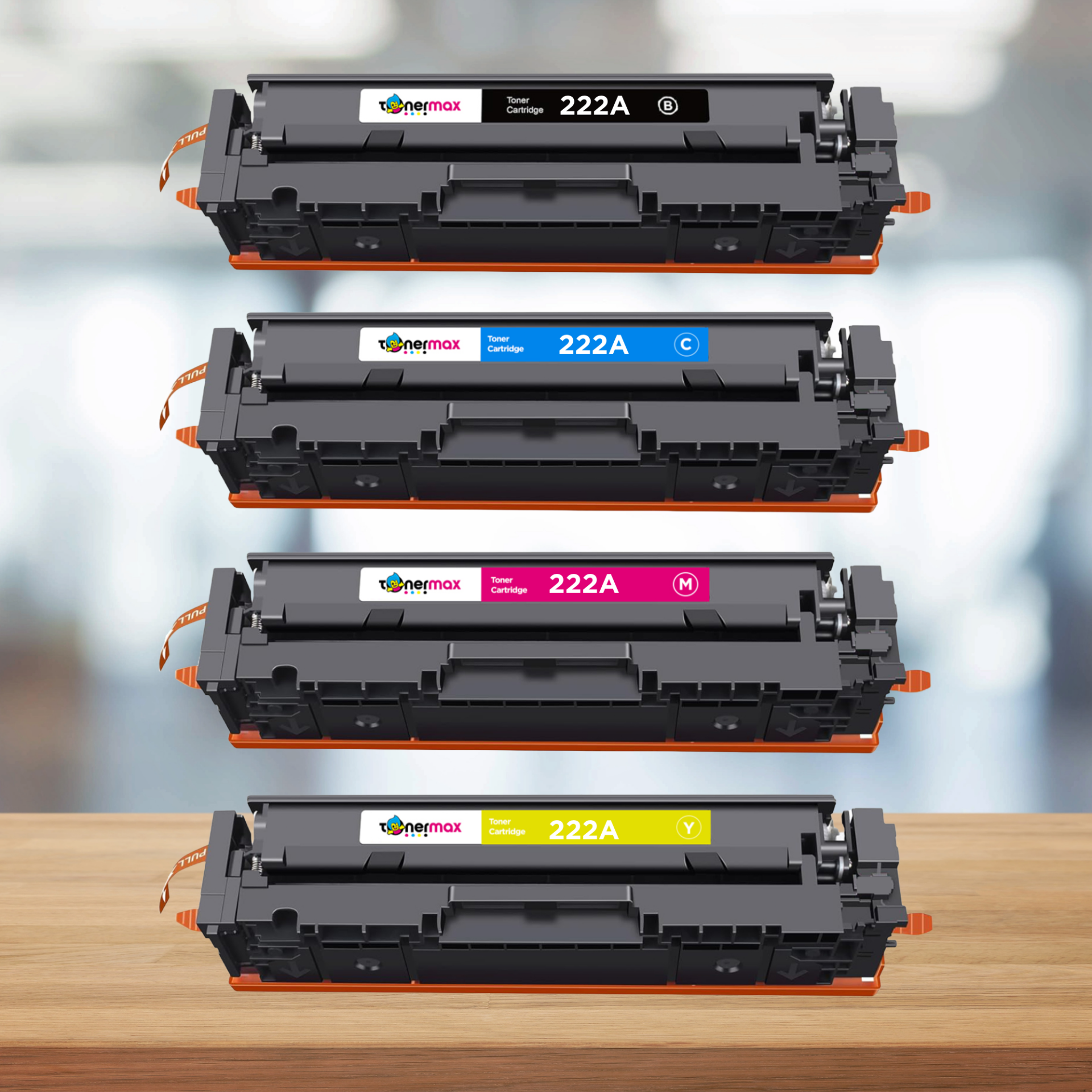 HP 222A - W2220A Muadil Toner Takım - Çipsiz