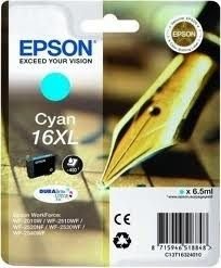 Epson 16XL / 1632 /WF2010W /WF2510 /WF2520NF /WF2530 /WF2540 /WF2630 /WF2650 /WF2660 /WF2750 Mavi Orjinal Kartuş